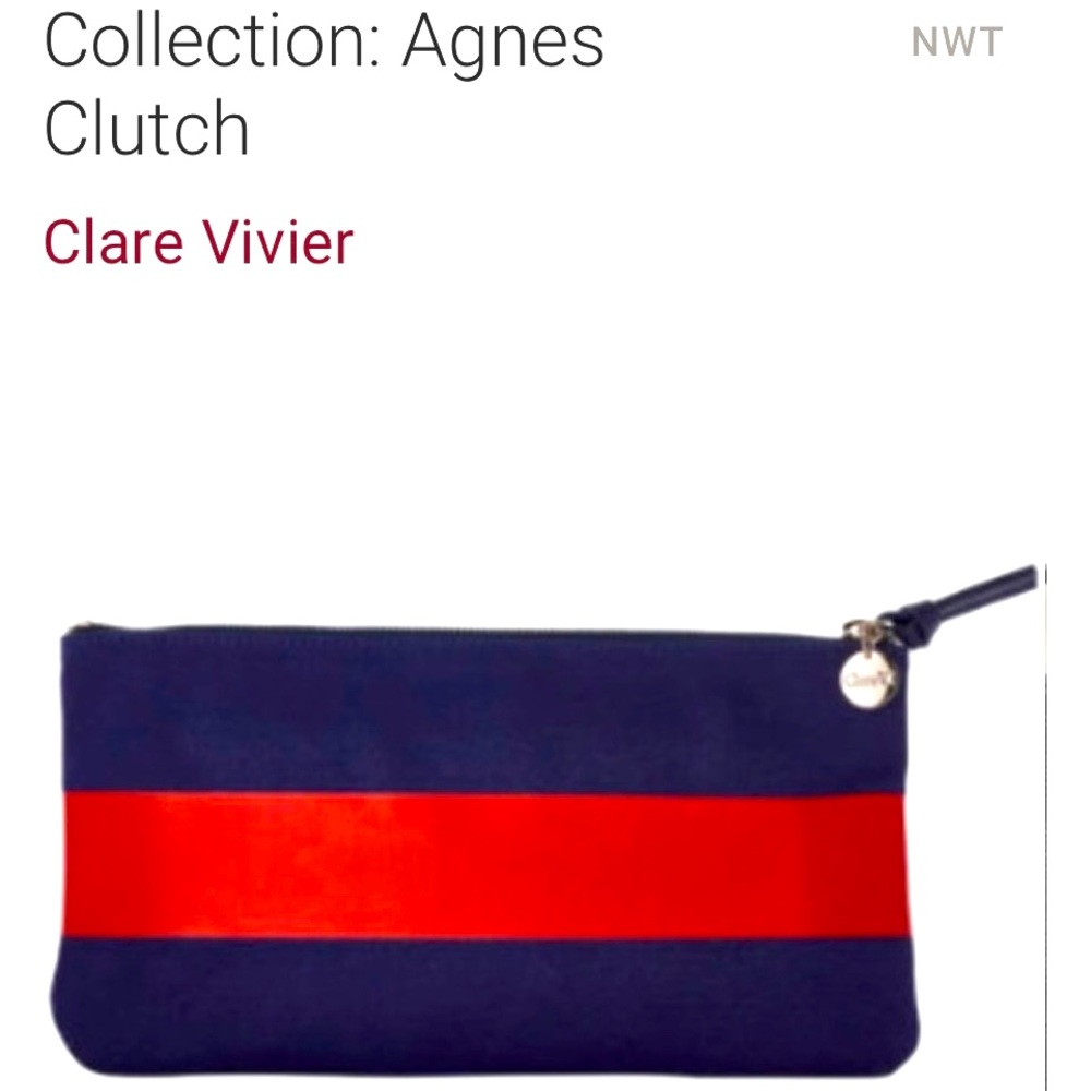 CLAIRE V. For Sephora Collection: AGNES CLUTCH💄NWT - Picture 7 of 10